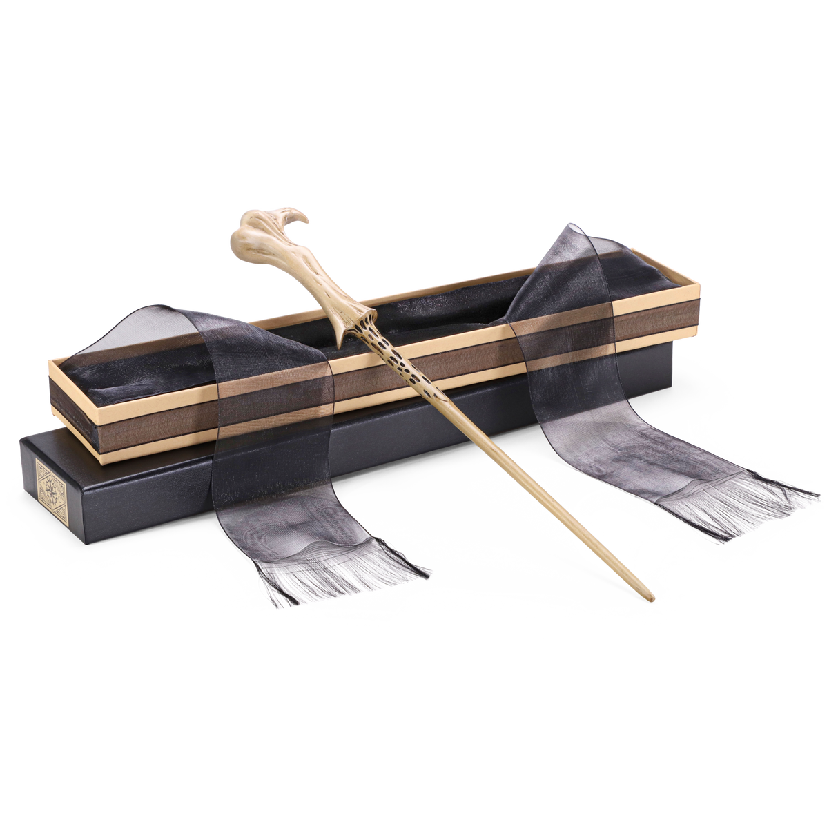 The Noble Collection: Lord Voldemorts Wand In Ollivanders Box