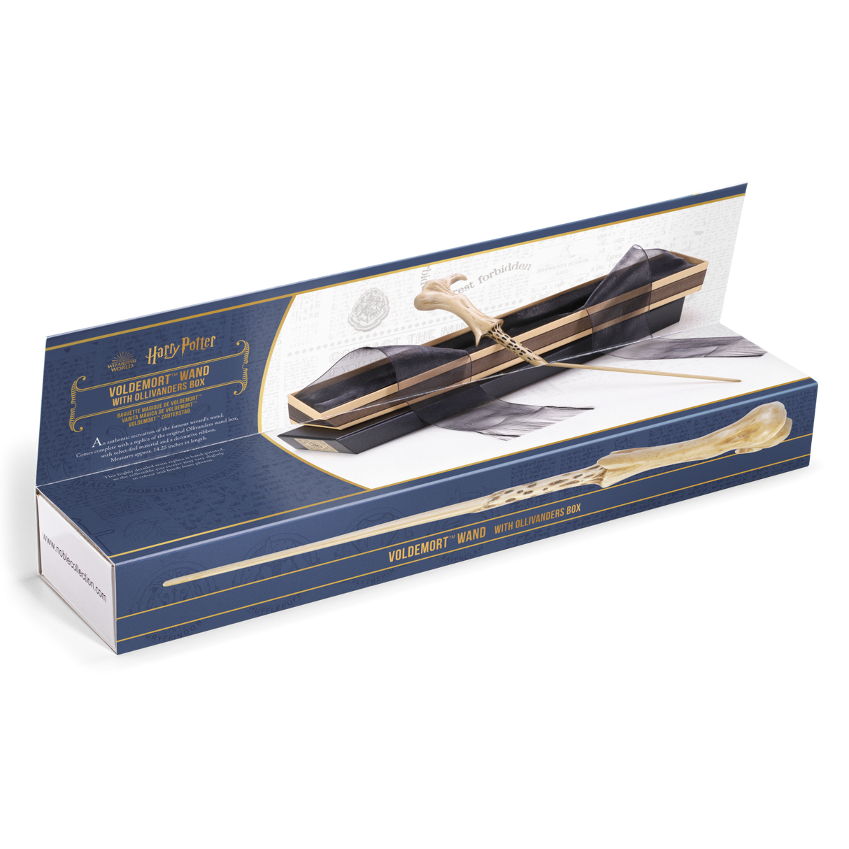 The Noble Collection: Lord Voldemorts Wand In Ollivanders Box