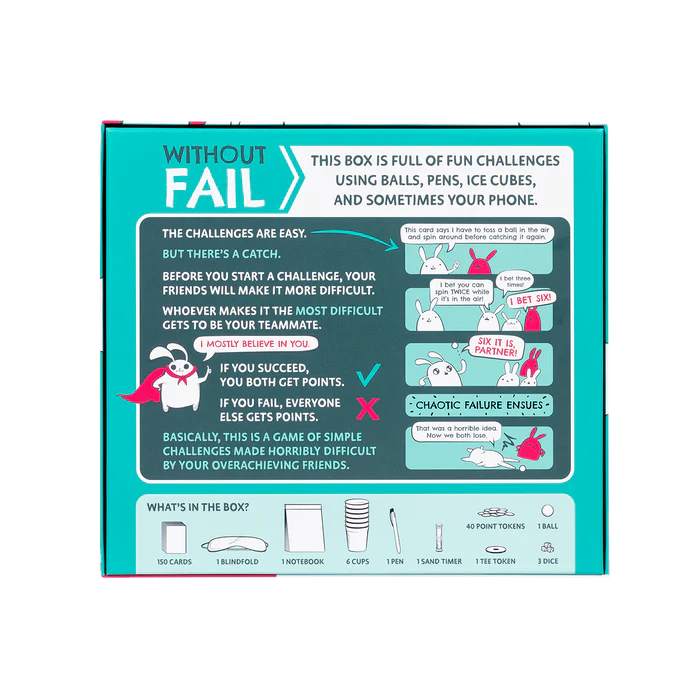 Exploding Kittens: Without Fail Board Game