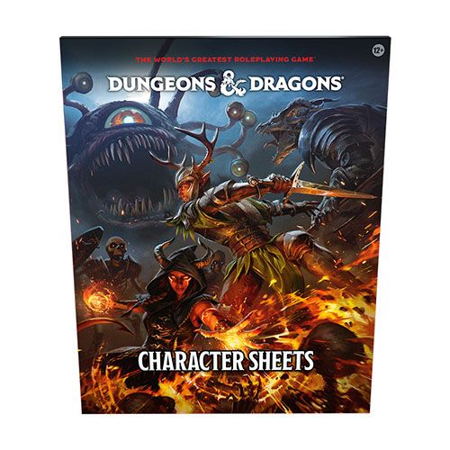 Dungeons & Dragons - Characters Sheets 2024 (Accessory)