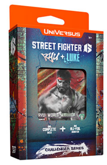 Universus CCG - Street Fighter 6 Challenger Series Deck (4 Count)