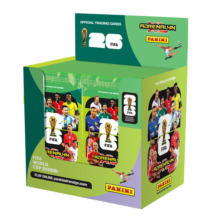 FIFA World Cup 2026 Adrenalyn XL Trading Card Packs (x50)