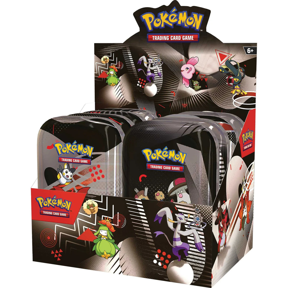Pokemon TCG: Scarlet & Violet 10.5 Black Bolt & White Flare Unova Mini Tin Assortment (8 Ct)