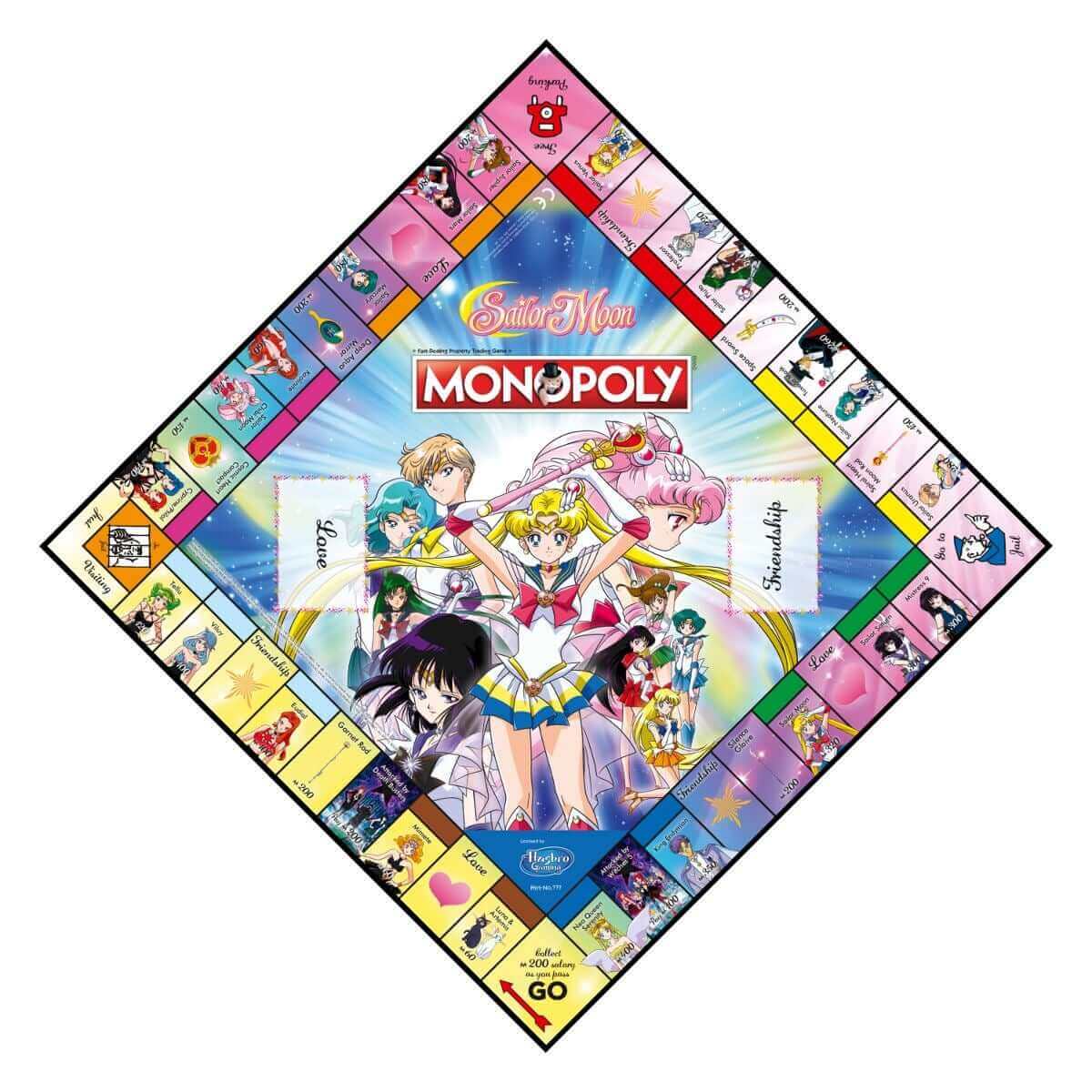 Monopoly Sailor Moon Board Game