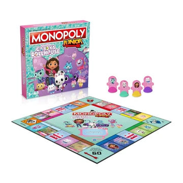 Monopoly Gabby's Dollhouse Junior Board Game