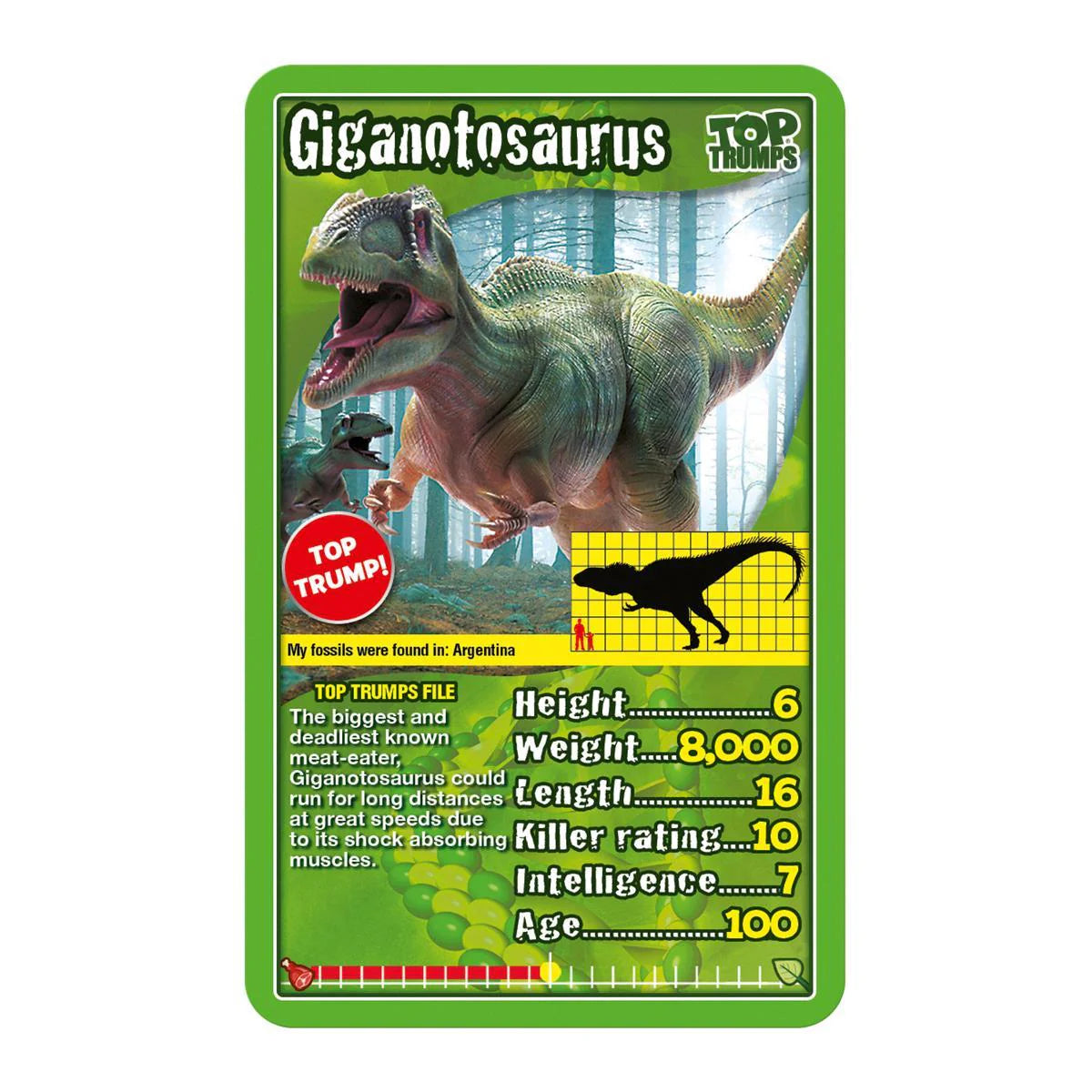 Top Trumps Dinosaur Classics Card Game