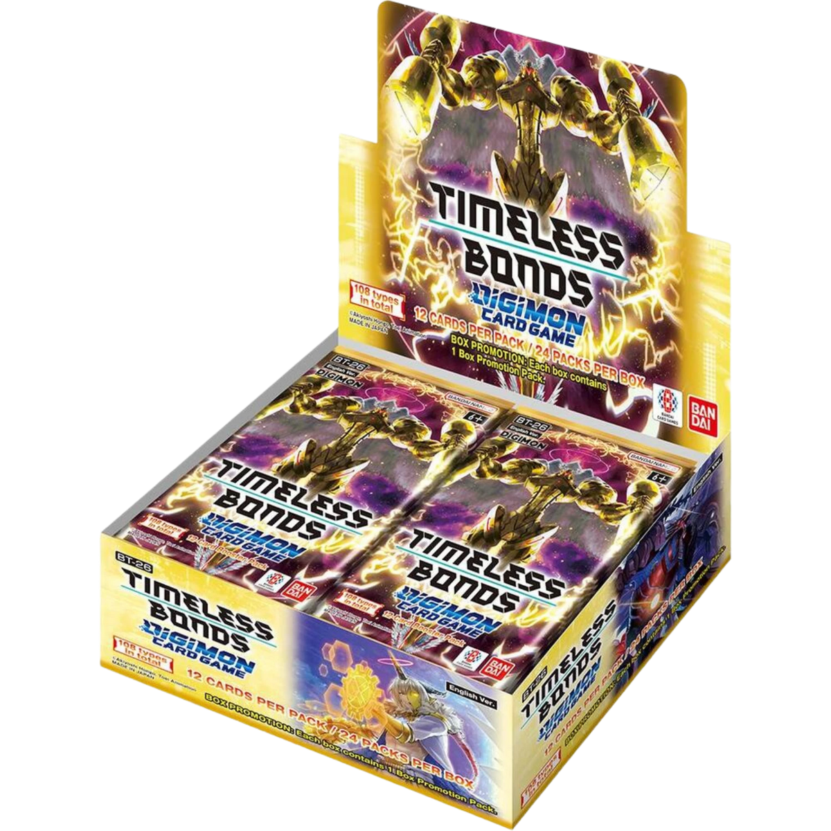 Digimon Card Game: Booster Box - Timeless Bonds (BT-26)