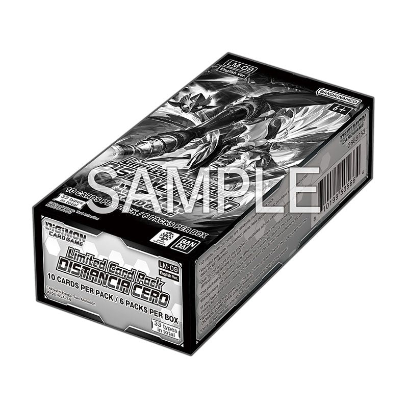 Digimon Card Game: Limited Card Box - Distancia Cero (LM-09)