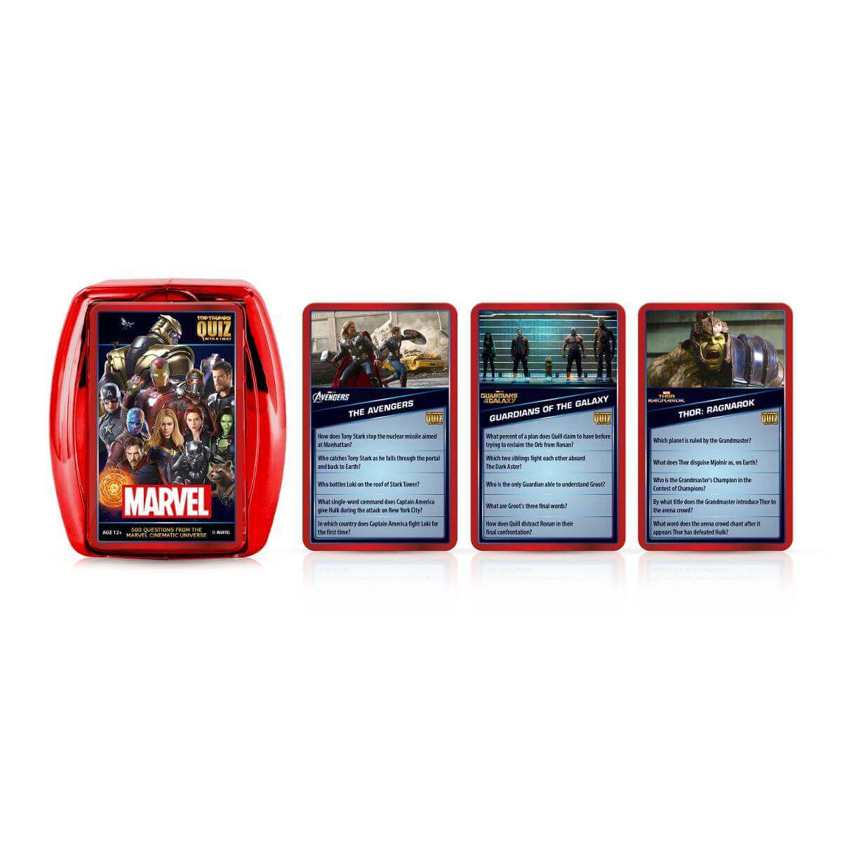Top Trumps Marvel Cinematic Universe Quiz Game