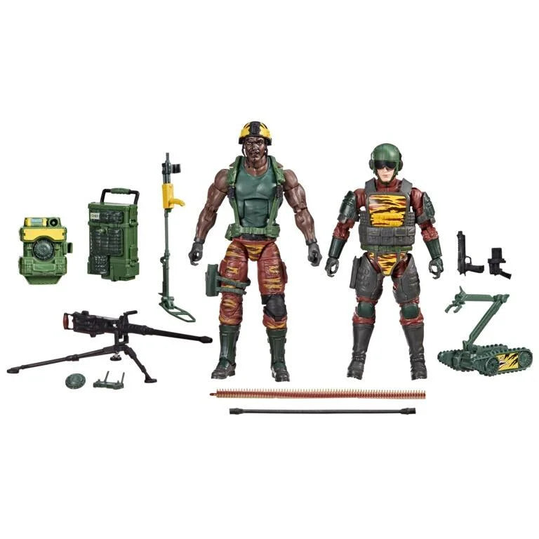 Hasbro G.I. Joe Cs Roadblock, Tripwire & M.A.C.L.E.O.D.
