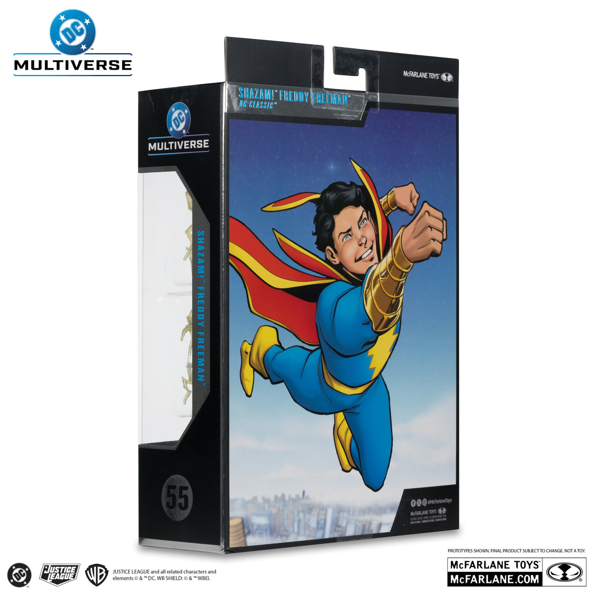 DC McFarlane Collector Edition 7IN WV14 : 55 Freddy Freeman (Captain Marvel Jr.)(DC Classic)