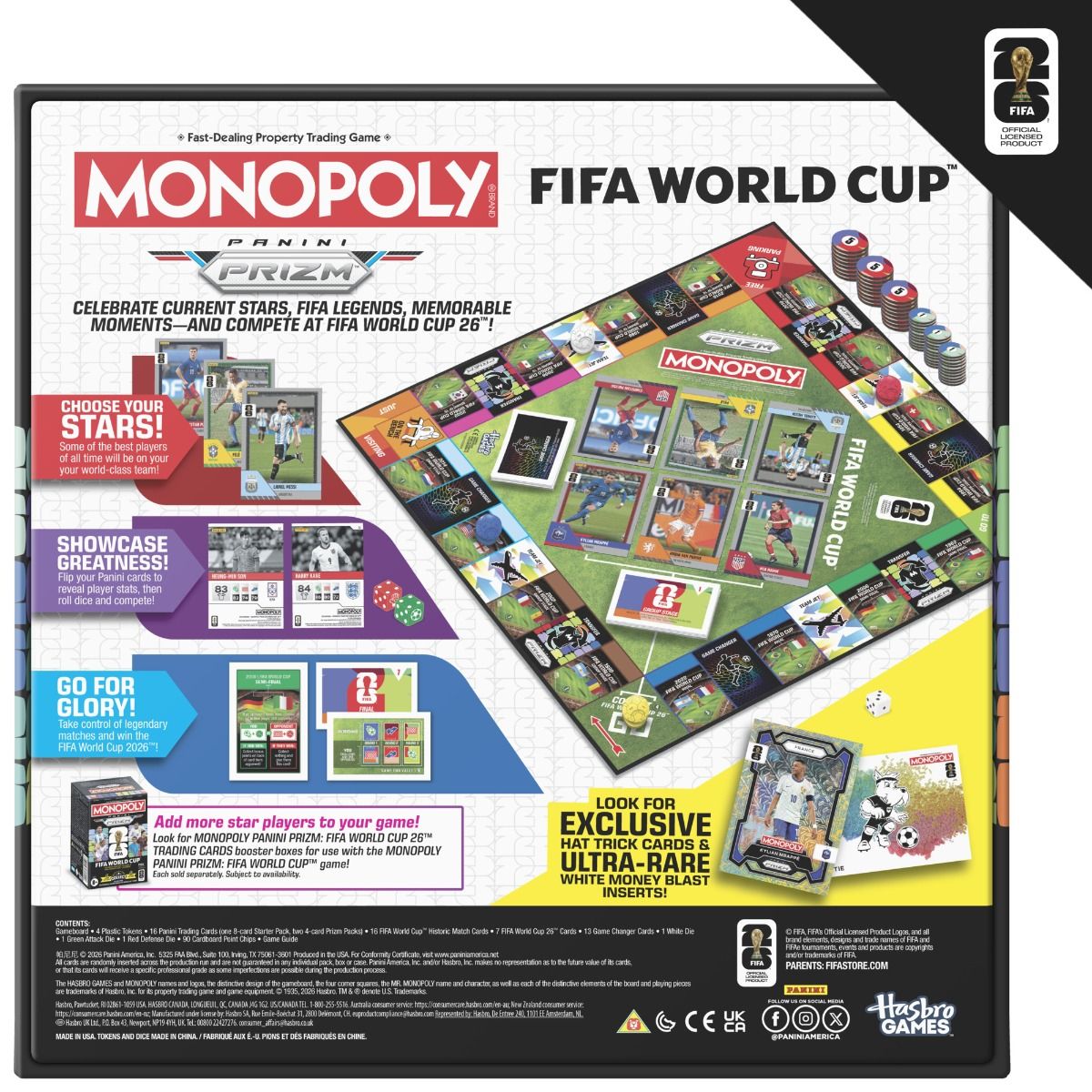 Monopoly Panini Prizm: FIFA World Cup Board Game