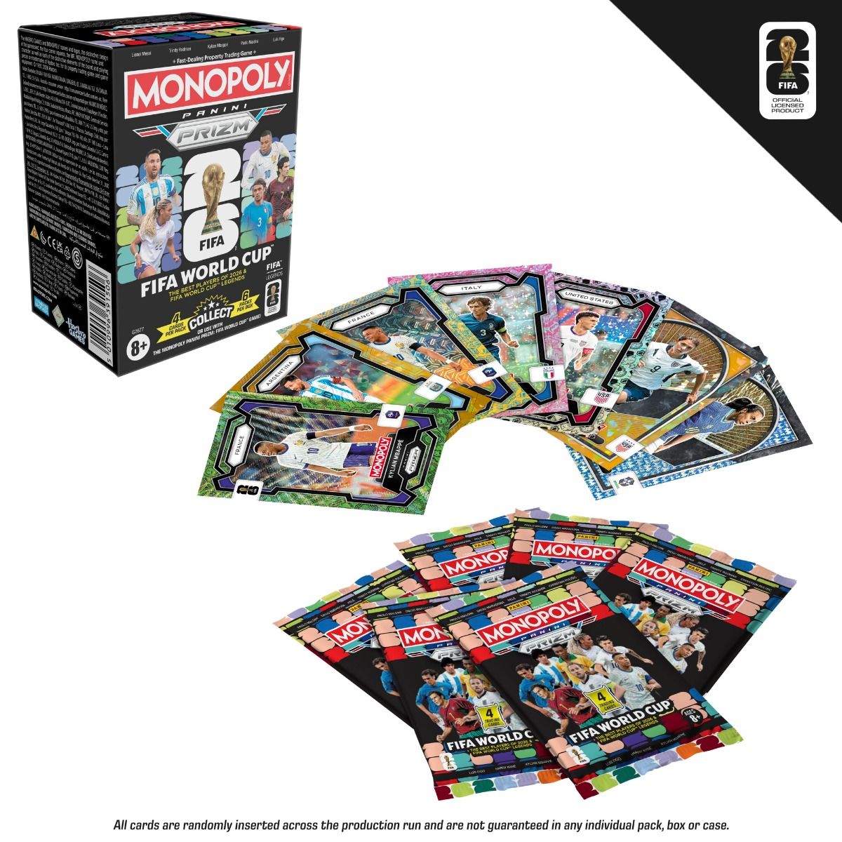 Monopoly Panini Prizm: FIFA World Cup Trading Cards Booster Box