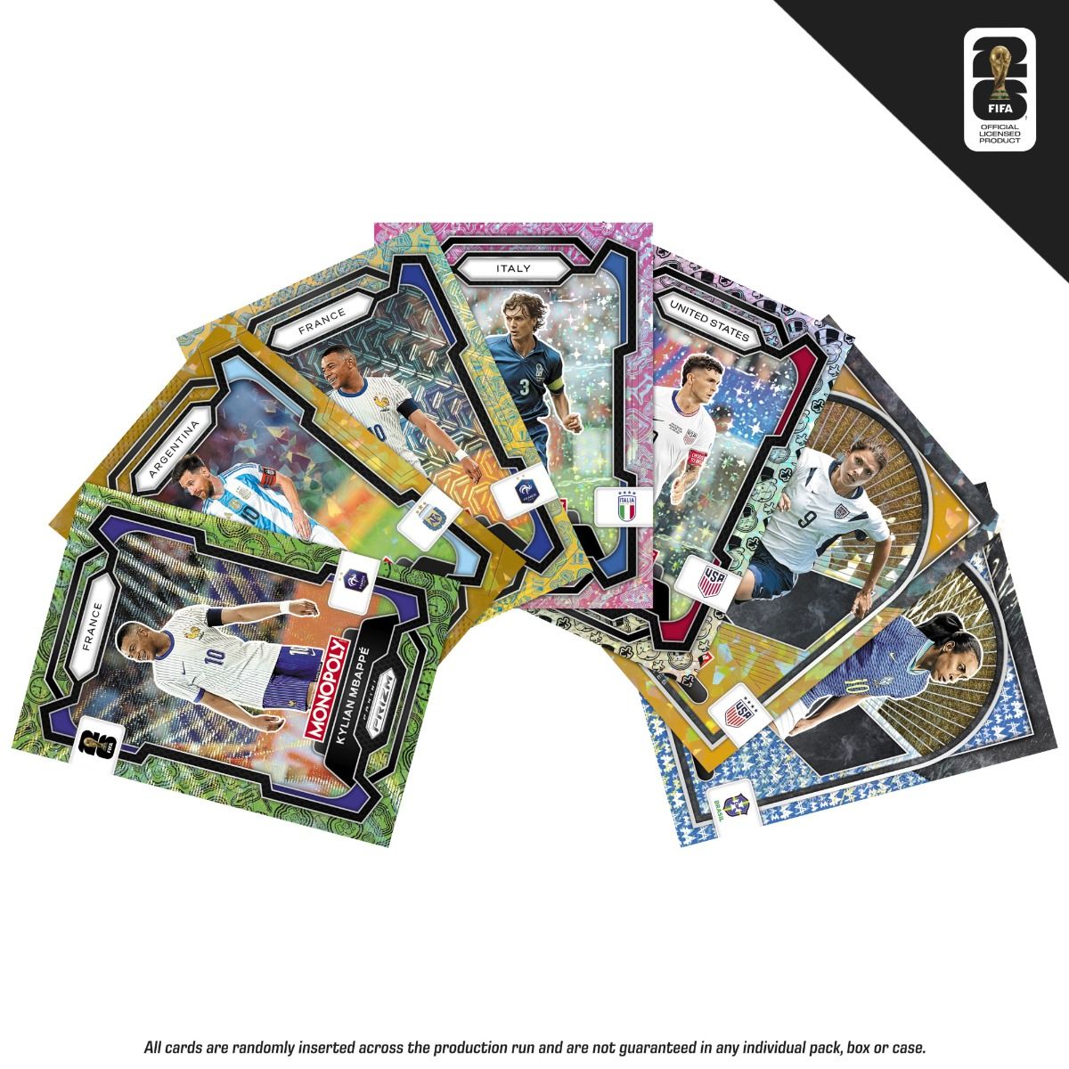 Monopoly Panini Prizm: FIFA World Cup Trading Cards Booster Box