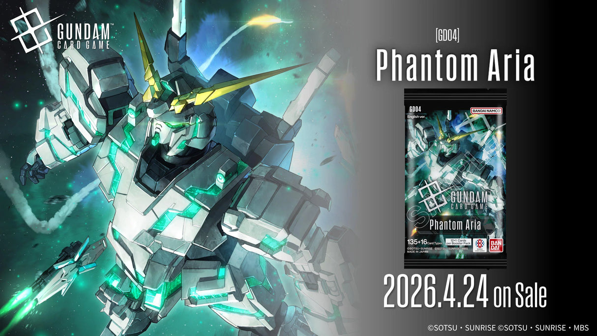 Gundam Card Game - Phantom Aria (GD04) - Booster Box (24x Packs)
