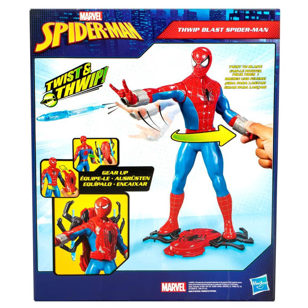 Hasbro Marvel's Spider-Man Thwip Blast Action Figure