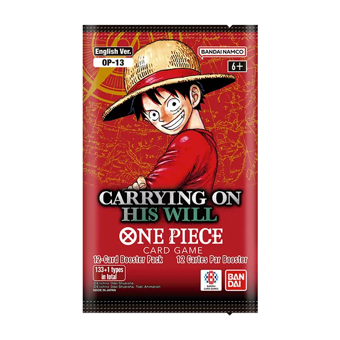 One Piece Card Game: Booster Box (OP-13) Carrying On His Will