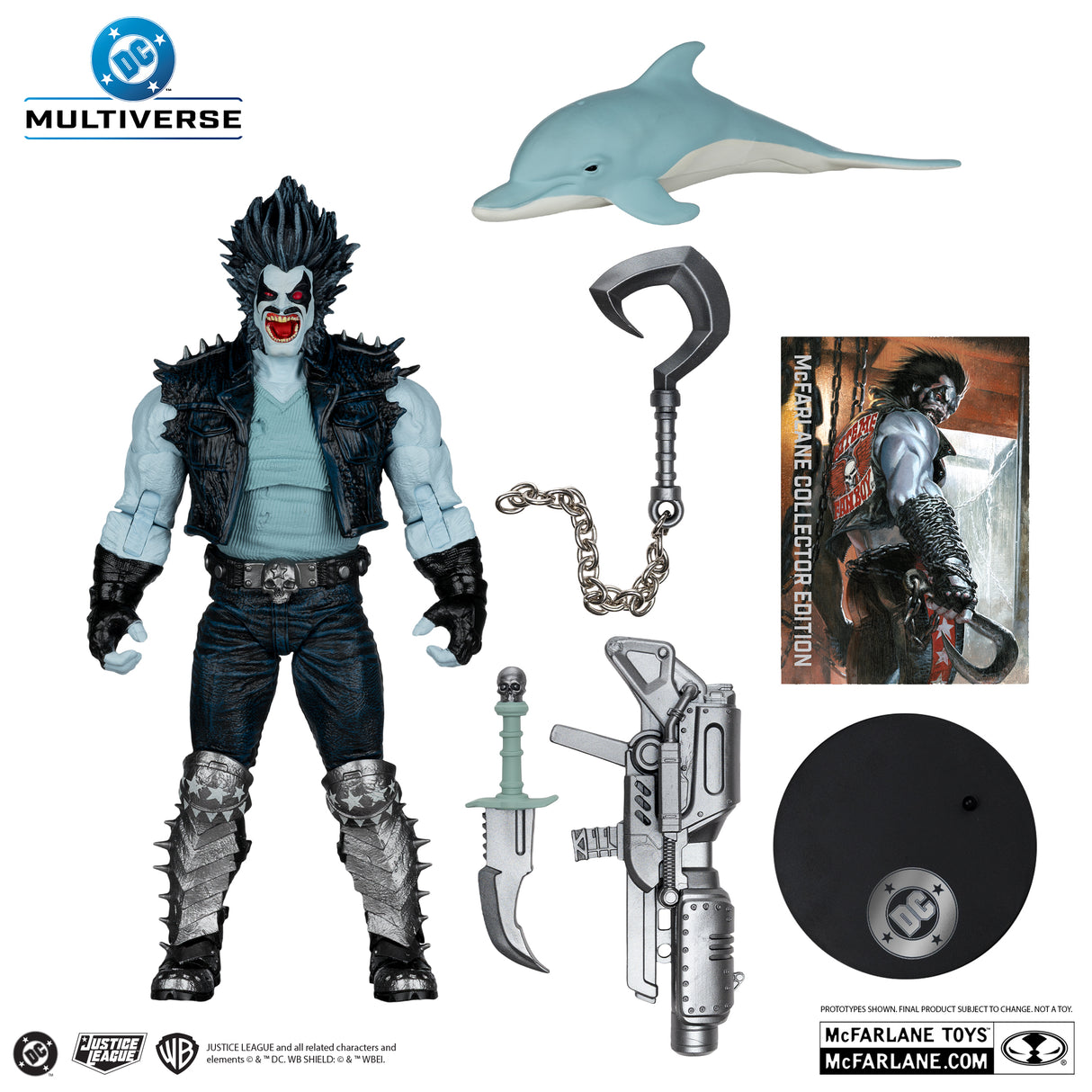DC McFarlane Collector Edition 7IN WV14 - 58 Lobo (Lobo Volume 1)