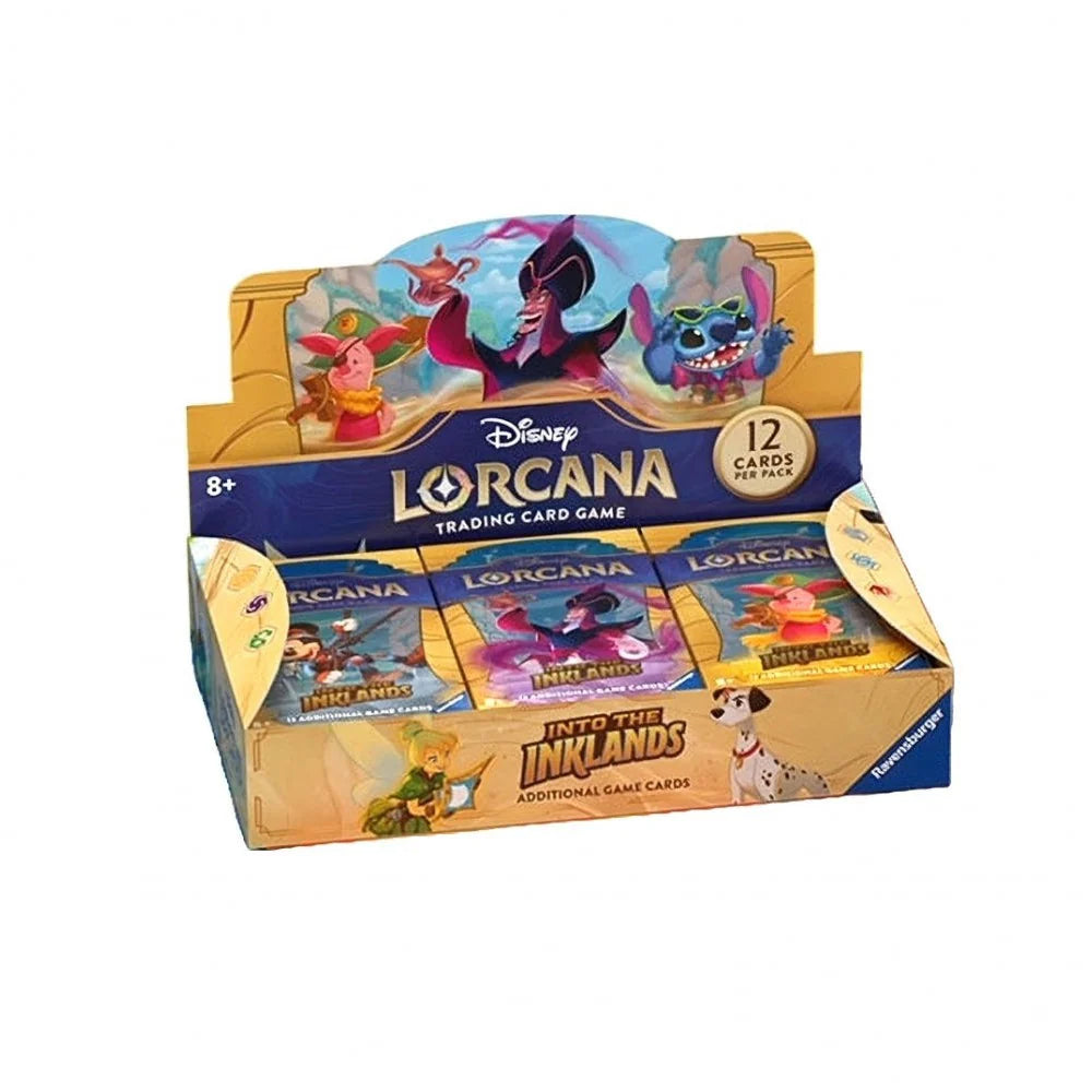 Disney Lorcana Trading Card Game - Booster Pack Display (24pcs ) - Set 3 - Into the Inklands