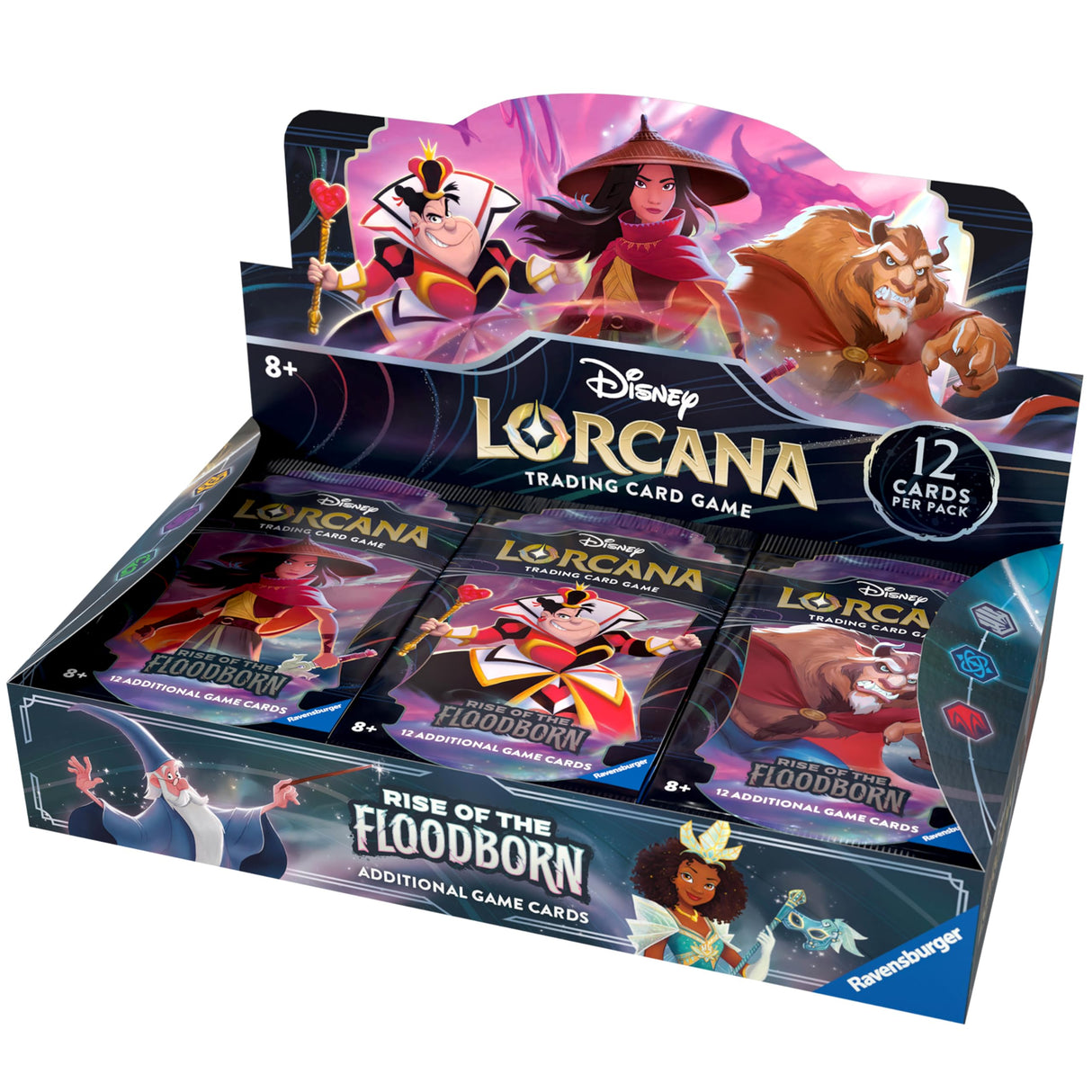 Disney Lorcana TCG - Set 2 - Rise of the Floodborn - Booster Pack Display (24pcs)