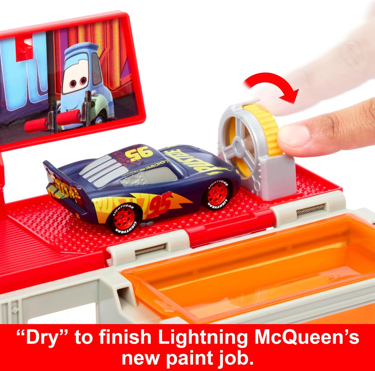 Mattel Disney Pixar Cars - Mack Transforming Truck & Toy Car Playset