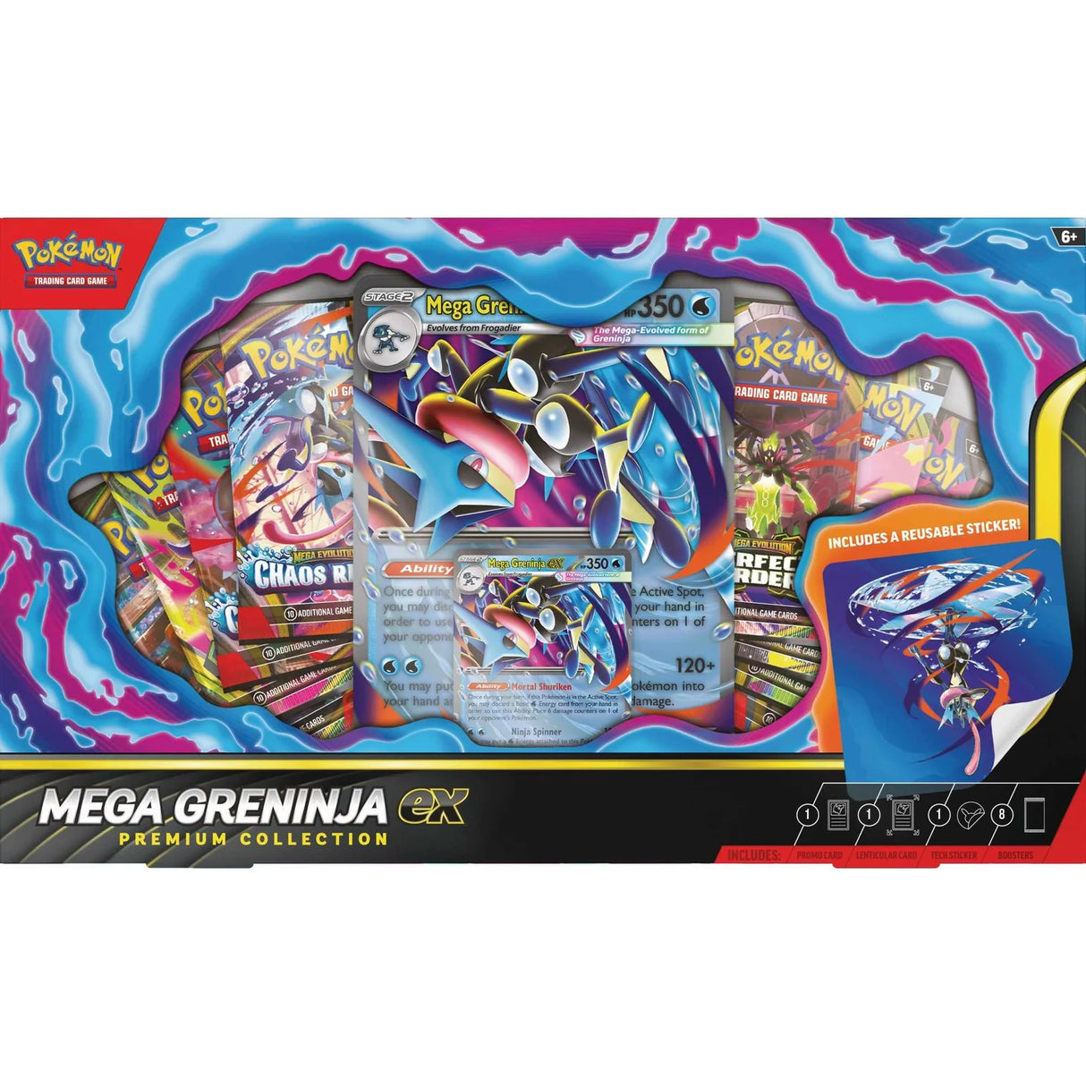 Pokemon TCG: Mega Greninja ex Premium Collection