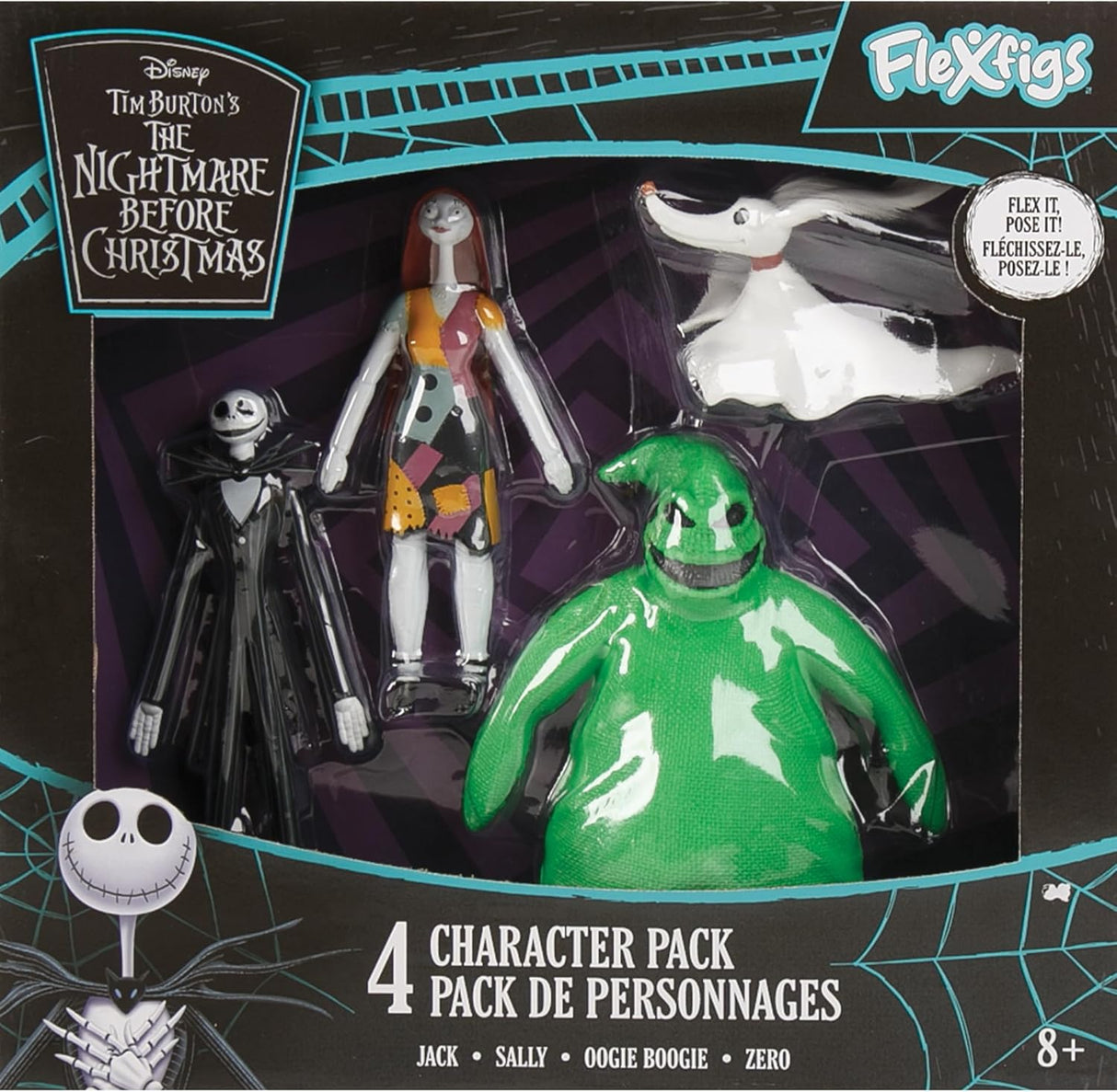 FleXfigs - The Nightmare Before Christmas 4-Pack
