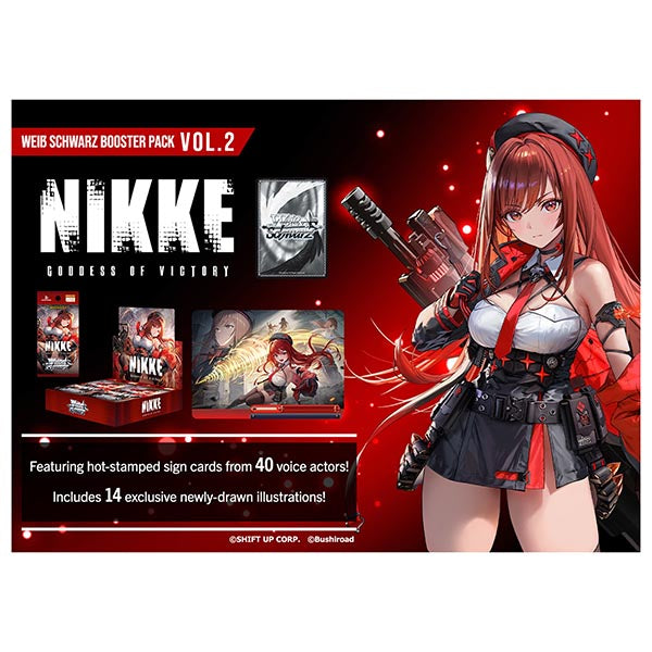 Weiss Schwarz Nikke Godess Of Victory Booster Pack Volume 2 Booster Box