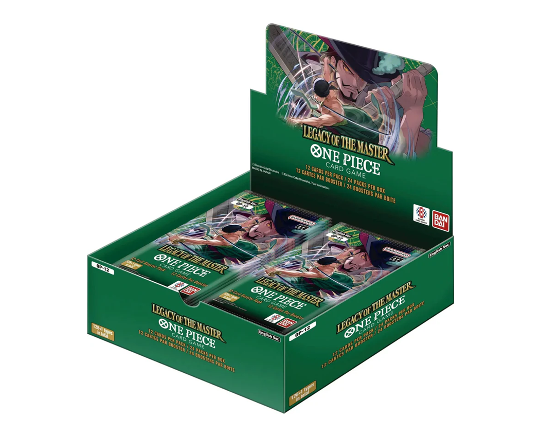 One Piece Card Game: Booster Box (OP-12) LEGACY OF THE MASTER