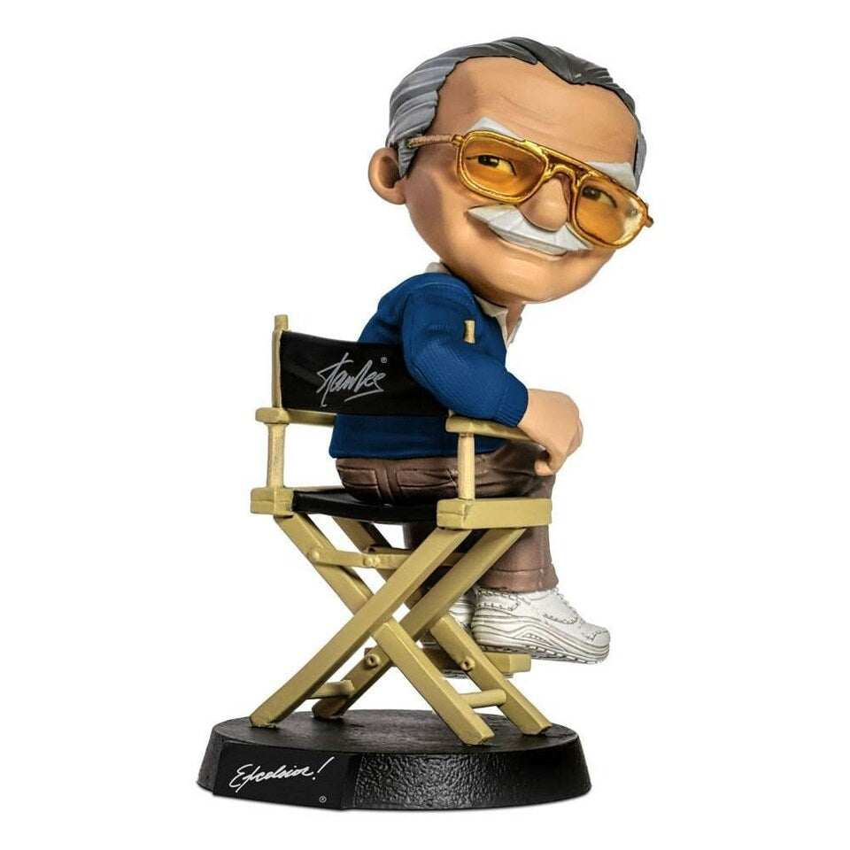 Iron Studios MiniCo Stan Lee (Blue) - POW! Figurine