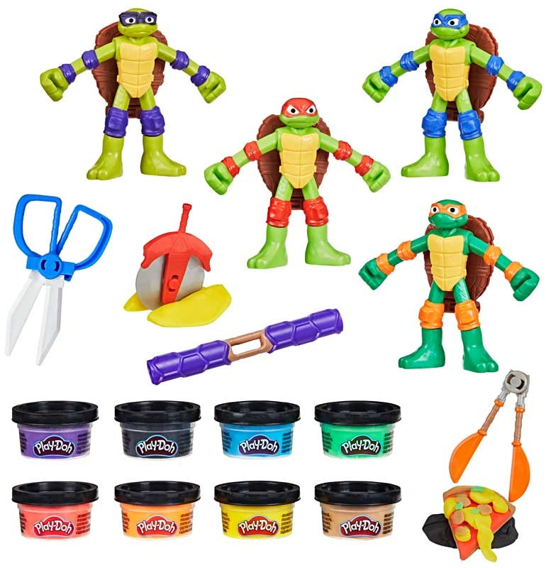 Hasbro Play-Doh Teenage Mutant Ninja Turtles Cowabunga Creations Playset