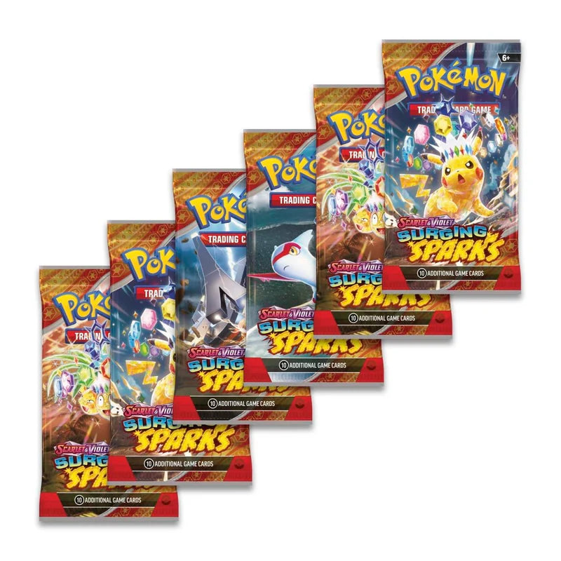 Pokemon TCG: Scarlet & Violet 8 - Surging Sparks - Booster Bundle