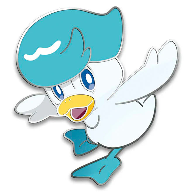 Pokemon TCG: Paldea Collection - Quaxly Pin Badge
