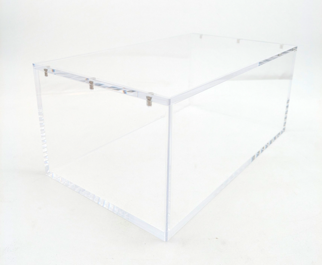 Clear Acrylic Booster Bundle CDU Display Case - Magnetic Lid
