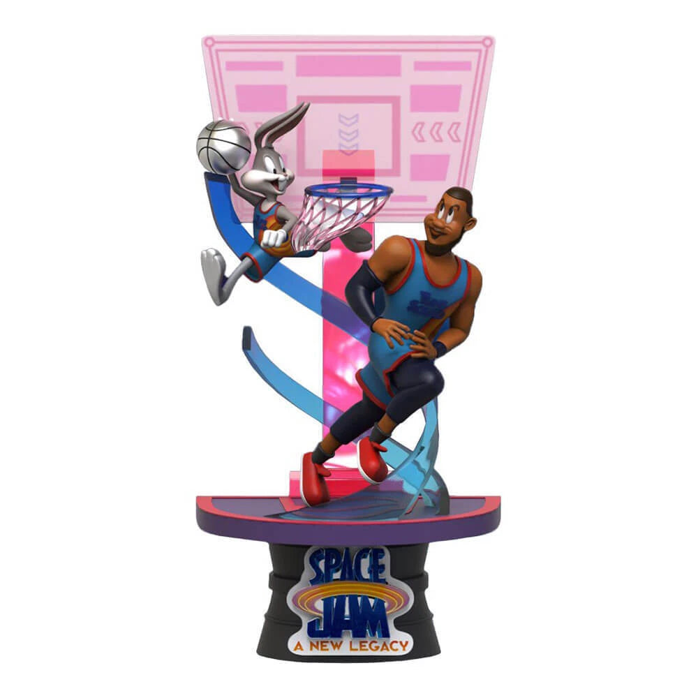 Beast Kingdom - Space Jam: A New Legacy Bugs Bunny & Lebron James Figure