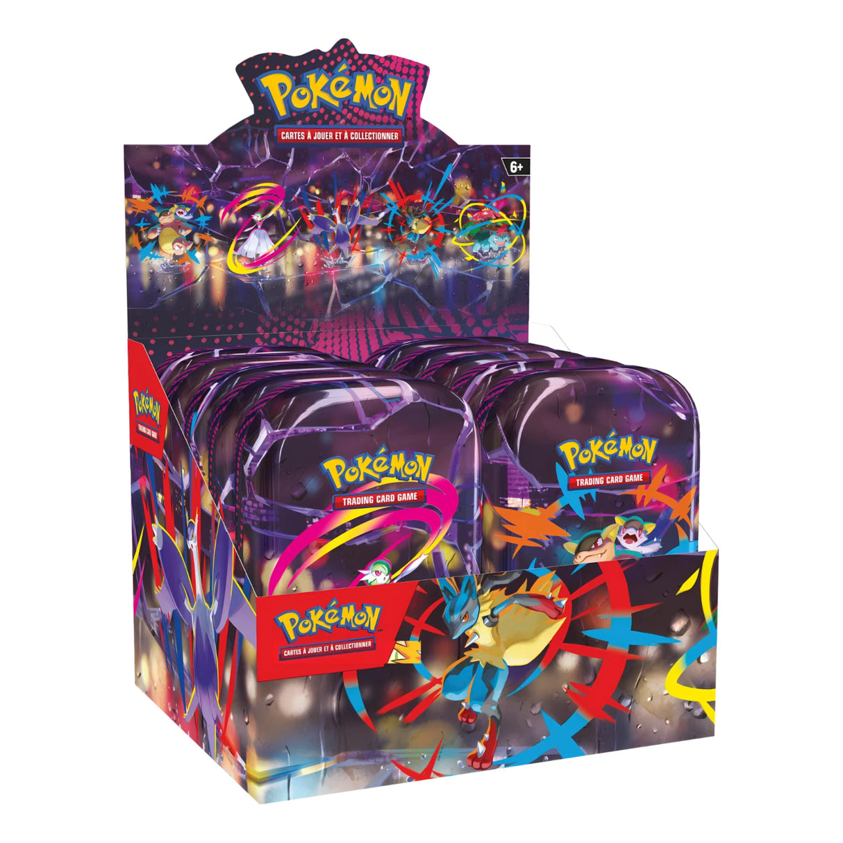 Pokemon TCG: Mega Heroes - Mini Tins Assorted Display