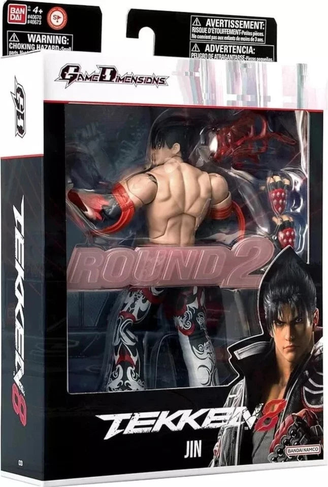 BANDAI Game Dimensions Tekken Jin Kazama Figure