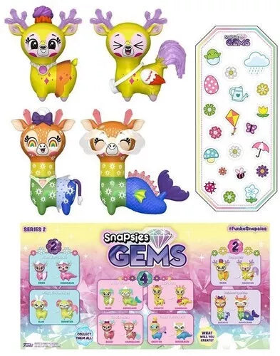 Funko Snapsies: Gems - Lemon & Rainbow (Spring) 2-Pack - 58306