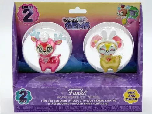 Funko Snapsies: Gems - Blush & Pinky (Spring) 2-Pack - 58305