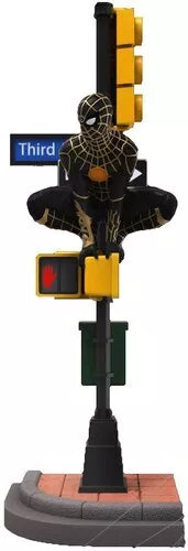 Beast Kingdom - Spider-Man: No Way Home-Black and Gold Suit