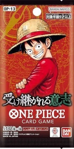 One Piece TCG (OP-13) CARRYING ON HIS WILL - Booster Box 24 Packs - Japanese
