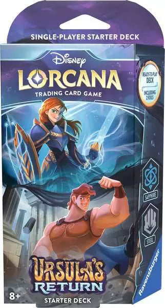 Disney Lorcana TCG - Set 4 - Ursula's Return - Starter Deck - Sapphire & Steel