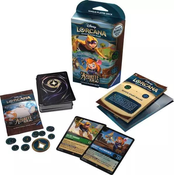 Disney Lorcana TCG - Set 6 - Azurite Sea - Starter Deck - Emerald & Sapphire