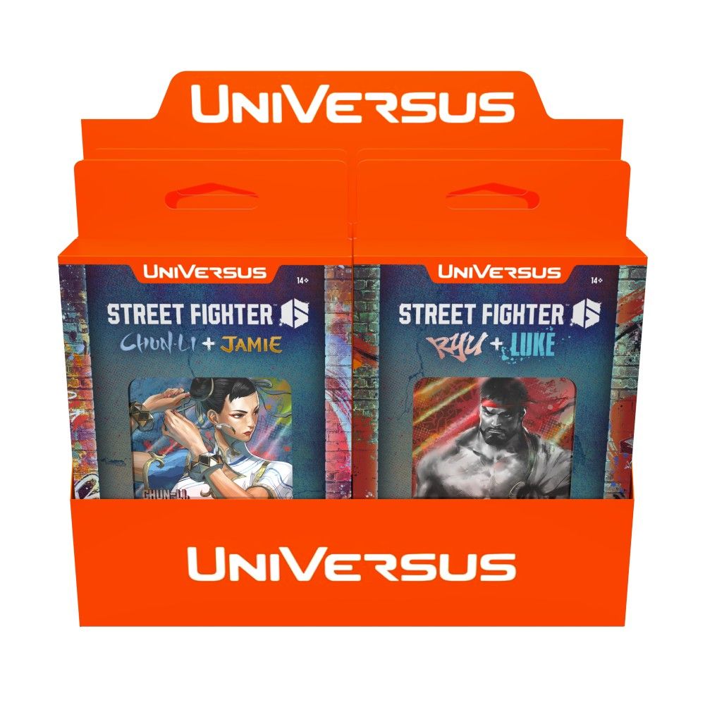 Universus CCG - Street Fighter 6 Challenger Series Deck (4 Count)