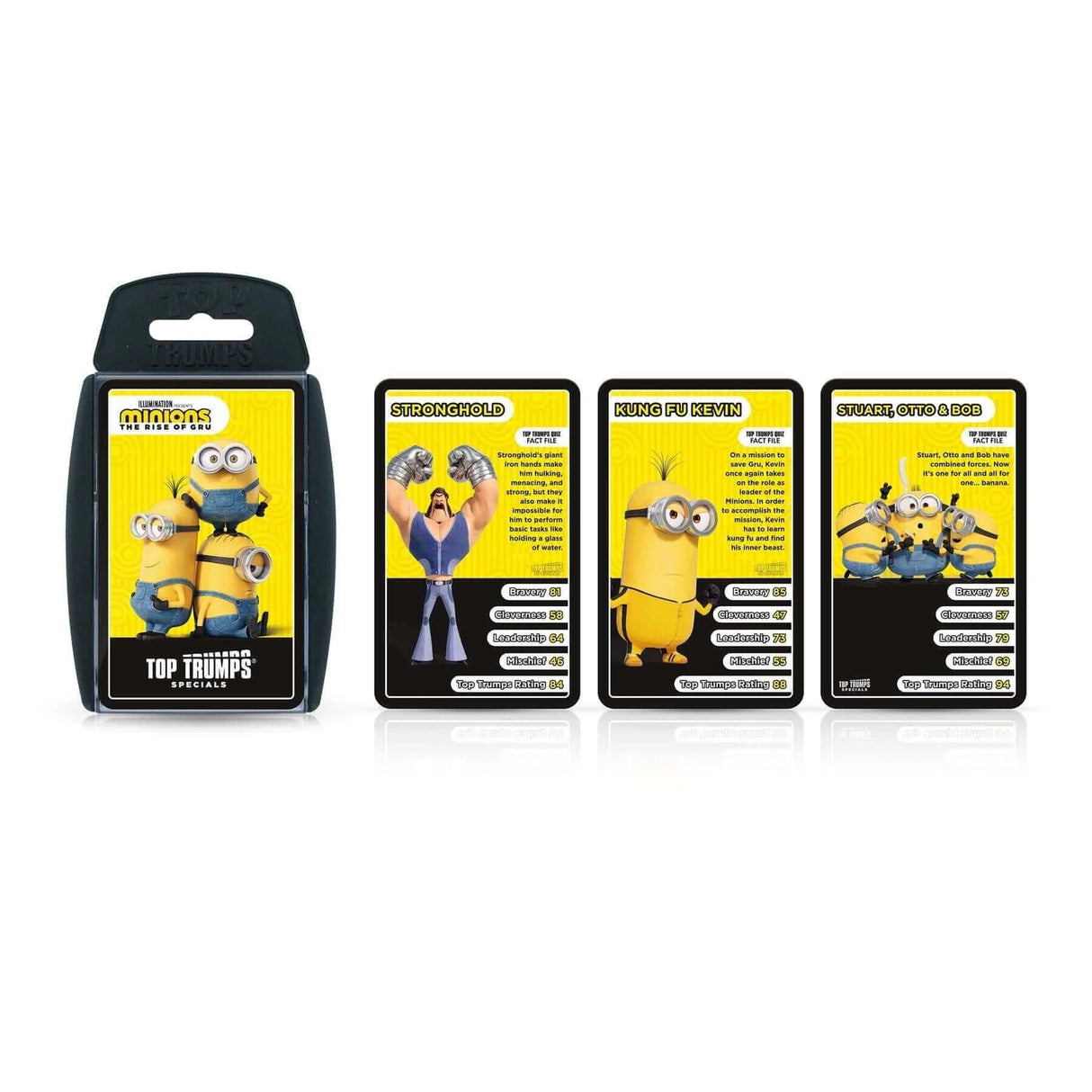 Top Trumps Minions 2 The Rise of Gru Specials Card Game