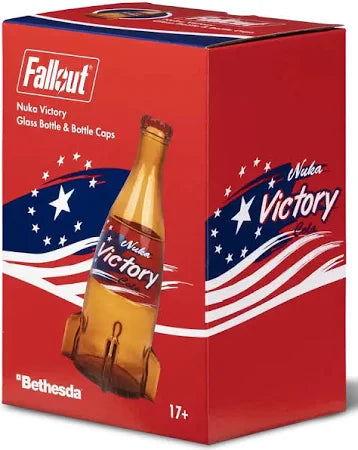 Fallout: Nuka Victory Collectible Glass Bottle & Cap