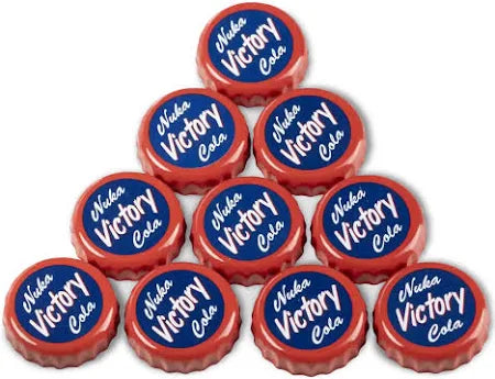 Fallout: Nuka Victory Collectible Glass Bottle & Cap