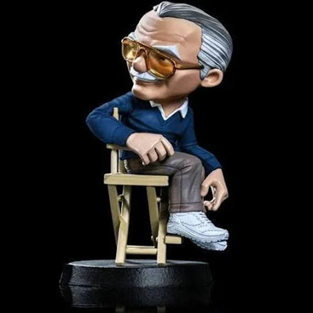 Iron Studios MiniCo Stan Lee (Blue) - POW! Figurine