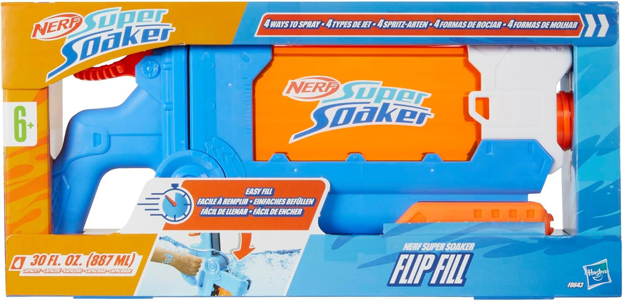 NERF Super Soaker Flip Fill Water Blaster
