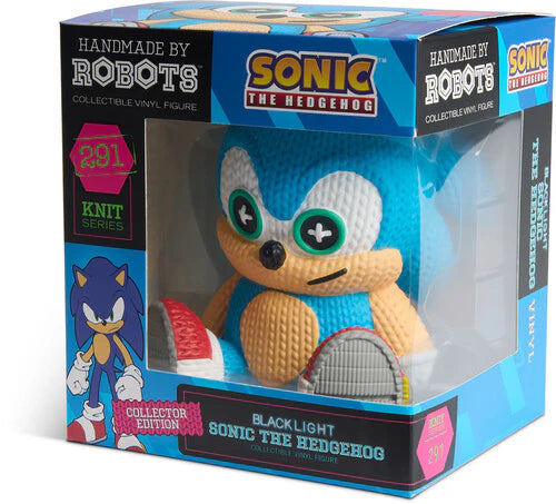 Sonic: Sonic (Blacklight) 291 Vinyl Figure from Handmade By Robots